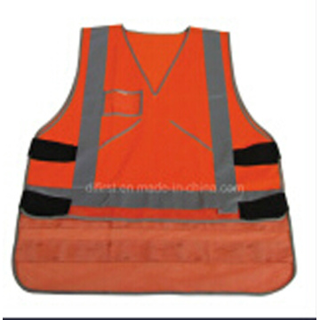Hi-Visibility Reflective Safety Vest with En471 Standard Roadway